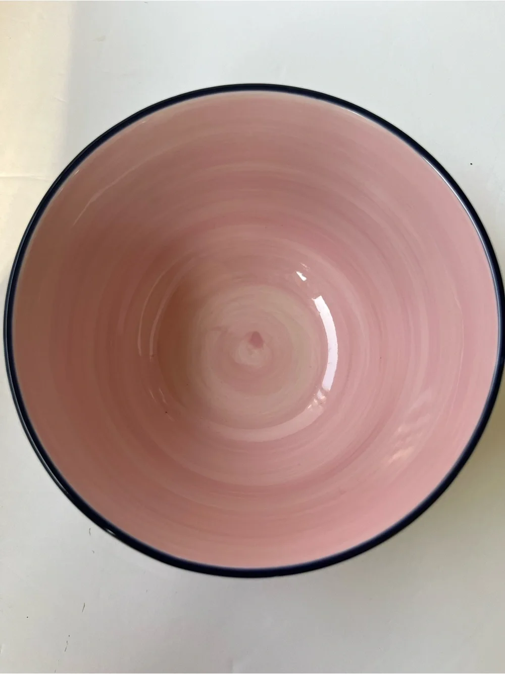 Anthropologie Bowl CASSIE BYRNES Flowers MELBOURNE Handpainted Stoneware VGC